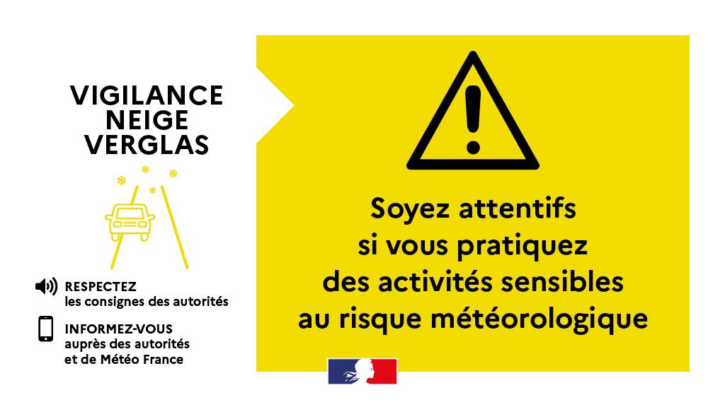 Alerte neige verglas