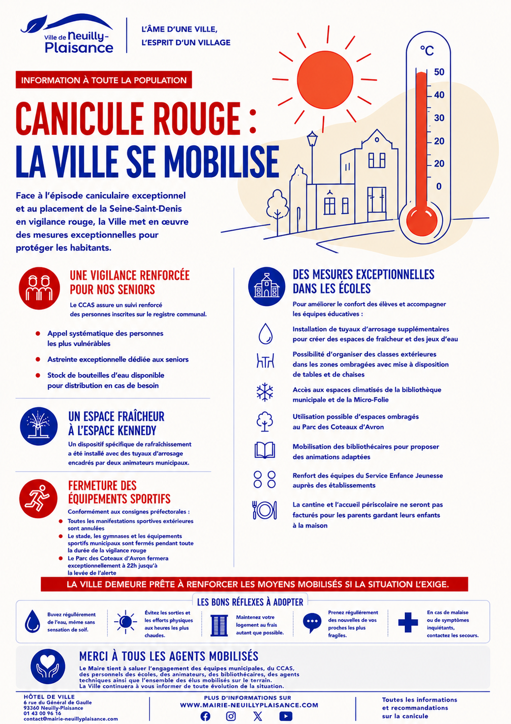 INFO CANICULE NEWSLETTER