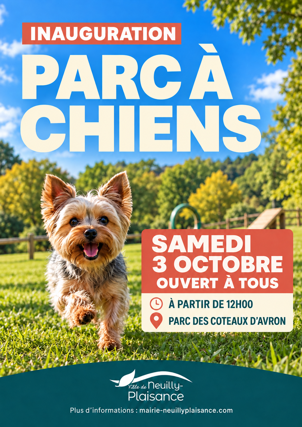 Inauguration chiens