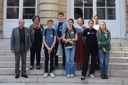 Conseil des jeunes visite au Sénat