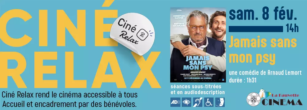 BANDEAU CINERELAX NOVEMBRE