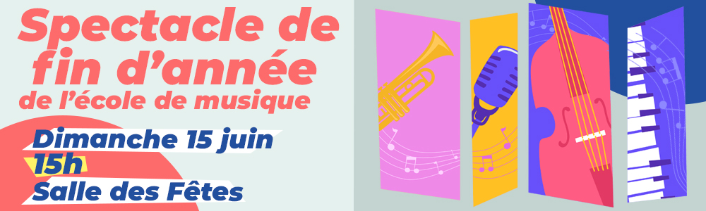 Bandeau SpectacleJuin EcoleMusic