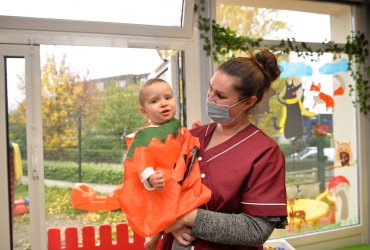 GOUTER D'HALLOWEEN A LA CRECHE DU CENTRE - LUNDI 2 NOVEMBRE 2020