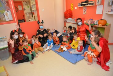 JOURNEE HALLOWEEN A LA CRECHE ABBE PIERRE - MARDI 3 NOVEMBRE 2020