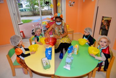 JOURNEE HALLOWEEN A LA CRECHE ABBE PIERRE - MARDI 3 NOVEMBRE 2020