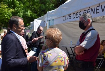 APÉRO DU MAIRE SUR LA FÊTE DU PARC - 2 JUILLET 2022