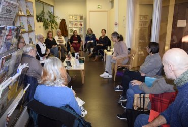 LE CAFÉ LITTÉRAIRE À LA BIBLIOTHÈQUE