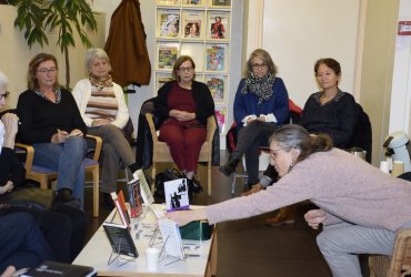 LE CAFÉ LITTÉRAIRE À LA BIBLIOTHÈQUE