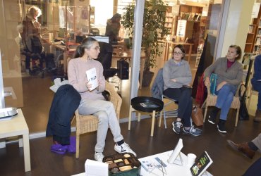 LE CAFÉ LITTÉRAIRE À LA BIBLIOTHÈQUE