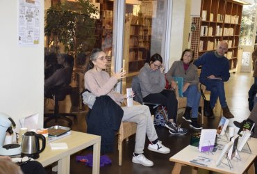 LE CAFÉ LITTÉRAIRE À LA BIBLIOTHÈQUE