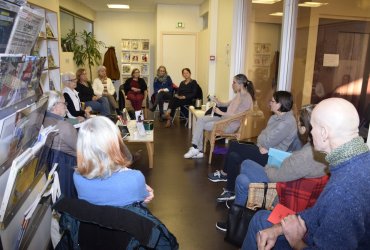 LE CAFÉ LITTÉRAIRE À LA BIBLIOTHÈQUE