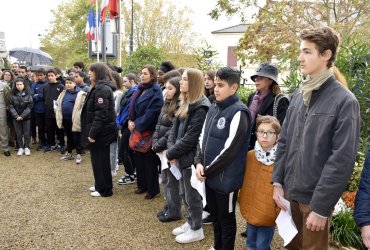 CÉRÉMONIE COMMÉMORATIVE DU 11 NOVEMBRE 2023