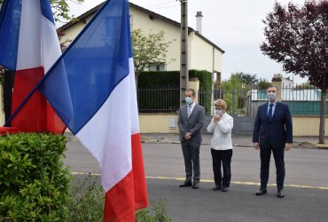 COMMÉMORATION DU 76e ANNIVERSAIRE DU 8 MAI 1945