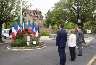 COMMÉMORATION DU 76e ANNIVERSAIRE DU 8 MAI 1945