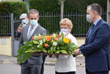 COMMÉMORATION DU 76e ANNIVERSAIRE DU 8 MAI 1945