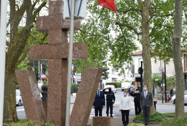 COMMÉMORATION DU 76e ANNIVERSAIRE DU 8 MAI 1945