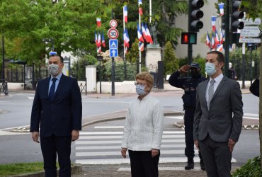 COMMÉMORATION DU 76e ANNIVERSAIRE DU 8 MAI 1945