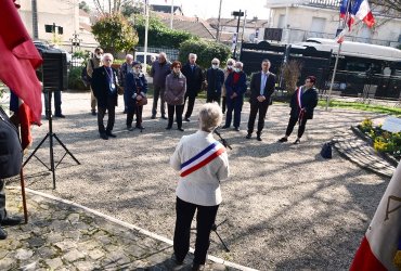 CÉRÉMONIE COMMÉMORATIVE - 19 MARS 2022