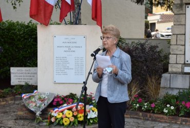 CÉRÉMONIE D’HOMMAGE AUX MORTS POUR LA FRANCE EN INDOCHINE - 8 JUIN 2021