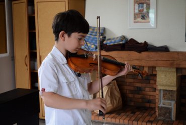 CONCERT DE L'ECOLE DE MUSIQUE A LA RÉSIDENCE D’ÉGLANTINE - JUILLET 2020 