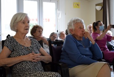 CONCERT DE L'ECOLE DE MUSIQUE A LA RÉSIDENCE D’ÉGLANTINE - JUILLET 2020 