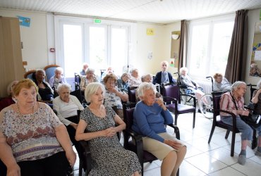 CONCERT DE L'ECOLE DE MUSIQUE A LA RÉSIDENCE D’ÉGLANTINE - JUILLET 2020 