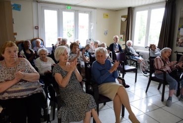 CONCERT DE L'ECOLE DE MUSIQUE A LA RÉSIDENCE D’ÉGLANTINE - JUILLET 2020 