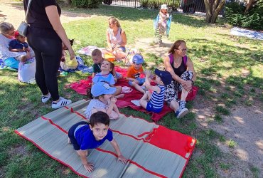 CRÈCHE DU CENTRE : SORTIE AU PARC DES 33 HECTARES