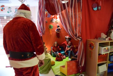 TOURNÉE DU PÈRE NOËL CRÈCHE ABBÈ PIERRE - MARDI 15 DÉCEMBRE