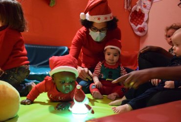 TOURNÉE DU PÈRE NOËL CRÈCHE ABBÈ PIERRE - MARDI 15 DÉCEMBRE