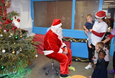 TOURNÉE DU PÈRE NOËL CRÈCHE DU CENTRE - JEUDI 17 DÉCEMBRE