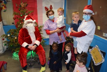 TOURNÉE DU PÈRE NOËL CRÈCHE DU CENTRE - JEUDI 17 DÉCEMBRE