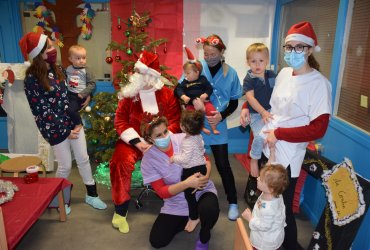 TOURNÉE DU PÈRE NOËL CRÈCHE DU CENTRE - JEUDI 17 DÉCEMBRE