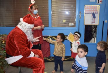 TOURNÉE DU PÈRE NOËL CRÈCHE DU CENTRE - JEUDI 17 DÉCEMBRE