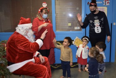 TOURNÉE DU PÈRE NOËL CRÈCHE DU CENTRE - JEUDI 17 DÉCEMBRE