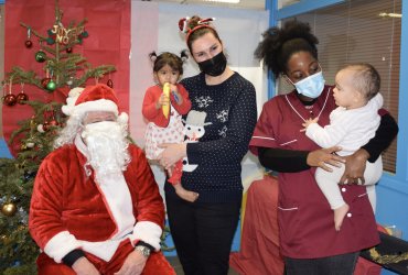 TOURNÉE DU PÈRE NOËL CRÈCHE DU CENTRE - JEUDI 17 DÉCEMBRE