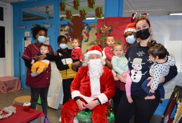 TOURNÉE DU PÈRE NOËL CRÈCHE DU CENTRE - JEUDI 17 DÉCEMBRE