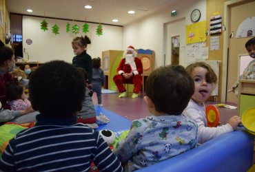 TOURNÉE DU PÈRE NOËL CRÈCHE PIROUETTE-CAHOUETTES - MARDI 15 DÉCEMBRE