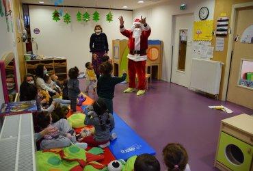 TOURNÉE DU PÈRE NOËL CRÈCHE PIROUETTE-CAHOUETTES - MARDI 15 DÉCEMBRE