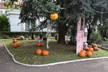 DÉCORATION HALLOWEEN DE LA MAIRIE - LUNDI 19 OCTOBRE 2020