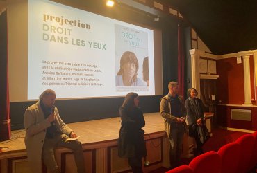 PROJECTION - RENCONTRE : DROIT DANS LES YEUX - 21 AVRIL 2023