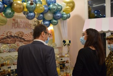 INAUGURATION BOULANGERIE "LE PANIER PLAISANCE" EN PRÉSENCE DE M. LE MAIRE