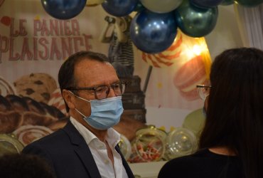 INAUGURATION BOULANGERIE "LE PANIER PLAISANCE" EN PRÉSENCE DE M. LE MAIRE