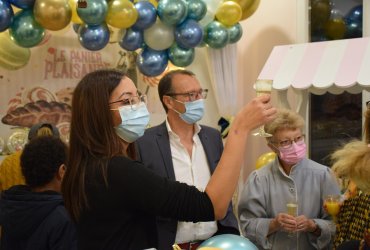 INAUGURATION BOULANGERIE "LE PANIER PLAISANCE" EN PRÉSENCE DE M. LE MAIRE