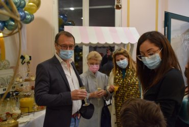 INAUGURATION BOULANGERIE "LE PANIER PLAISANCE" EN PRÉSENCE DE M. LE MAIRE