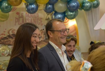 INAUGURATION BOULANGERIE "LE PANIER PLAISANCE" EN PRÉSENCE DE M. LE MAIRE