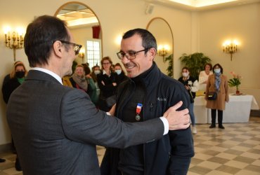 REMISE DES MÉDAILLES D'HONNEUR DU TRAVAIL - MARS 2022