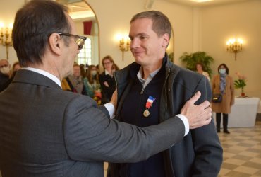 REMISE DES MÉDAILLES D'HONNEUR DU TRAVAIL - MARS 2022