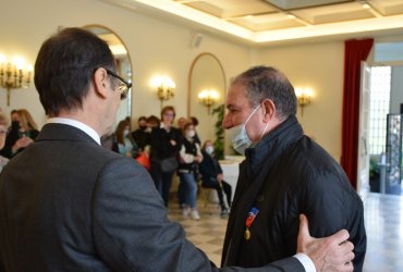 REMISE DES MÉDAILLES D'HONNEUR DU TRAVAIL - MARS 2022