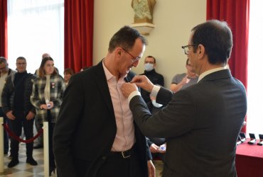 REMISE DES MÉDAILLES D'HONNEUR DU TRAVAIL - MARS 2022